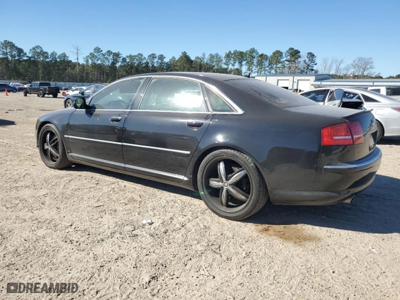 2008 Audi A8 L 4.2L with VIN WAUMV94EX8N000984, listed as a Copart auction lot 88282785 with 184,295 mi miles and Clean Title. Bid and sale history available at carsss.com. Image 2.