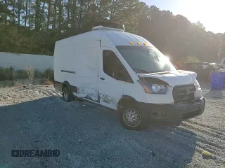 2020 Ford Transit Cargo with VIN 1FTBF4XG3LKB70573, listed as a Copart auction lot 77039474 with 131,873 mi miles and Salvage Title. Bid and sale history available at DreamBid. Image 12.