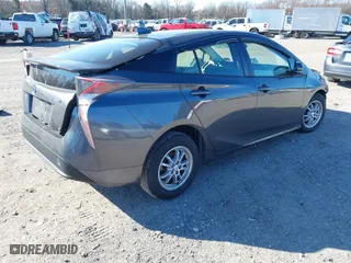 2018 Toyota Prius Two with VIN JTDKBRFU1J3581929, listed as a IAAI auction lot 41887196 with 1 mi miles. Bid and sale history available at carsss.com. Image 4.