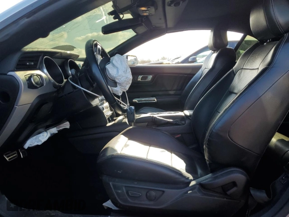 2020 Ford Mustang EcoBoost with VIN 1FATP8UH5L5146916, listed as a Copart auction lot 52550215 with 79,247 mi miles and Salvage title. Bid and sale history available at DreamBid. Image 7.