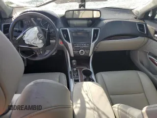 2017 Acura TLX with VIN 19UUB1F32HA003881, listed as a Copart auction lot 44217035 with 0 mi miles and Salvage Title. Bid and sale history available at carsss.com. Image 8.