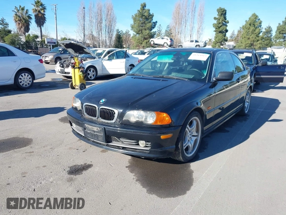 2001 BMW 3 Series 330Ci with VIN WBABN53461JU22367, listed as a IAAI auction lot 41264913 with 380,352 mi miles. Bid and sale history available at carsss.com. Image 2.