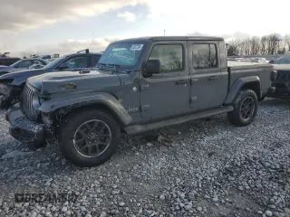 2021 Jeep Gladiator Overland с VIN 1C6HJTFG1ML554925, выставлен на аукционе Copart как лот 83627384 с пробегом 29 730 миль миль и Списание • Salvage title. История ставок и продаж доступна на DreamBid. Изображение 1.
