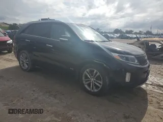 2014 Kia Sorento SX with VIN 5XYKWDA78EG475097, listed as a Copart auction lot 52358455 with 161,812 mi miles and Clean Title. Bid and sale history available at carsss.com. Image 4.