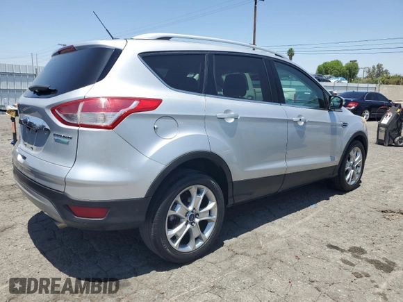 2015 Ford Escape Titanium with VIN 1FMCU0JX3FUB81735, listed as a Copart auction lot 61622995 with 154,932 mi miles and Clean title. Bid and sale history available at DreamBid. Image 3.