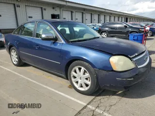 2006 Ford Five Hundred Limited with VIN 1FAHP25196G156023, listed as a Copart auction lot 55138425 with 282,528 mi miles and Salvage title. Bid and sale history available at DreamBid. Image 4.