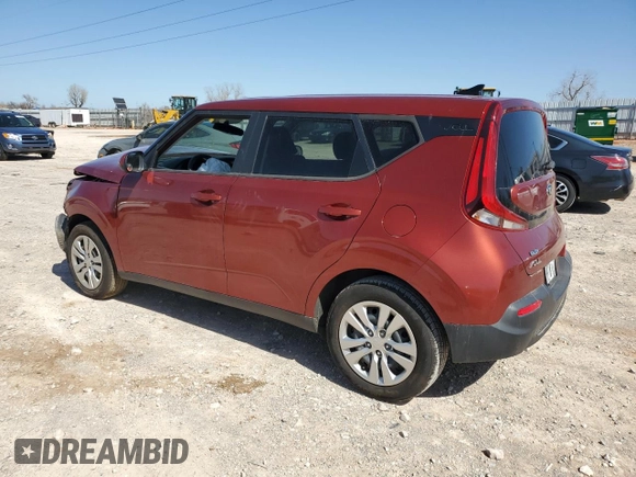 2020 Kia Soul LX with VIN KNDJ23AU1L7103859, listed as a Copart auction lot 48561715 with 62,152 mi miles and Salvage Title. Bid and sale history available at carsss.com. Image 2.