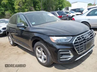 2023 Audi Q5 Premium with VIN WA1ABAFY2P2001869, listed as a IAAI auction lot 42401337 with 25,256 mi miles and . Bid and sale history available at DreamBid. Image 13.
