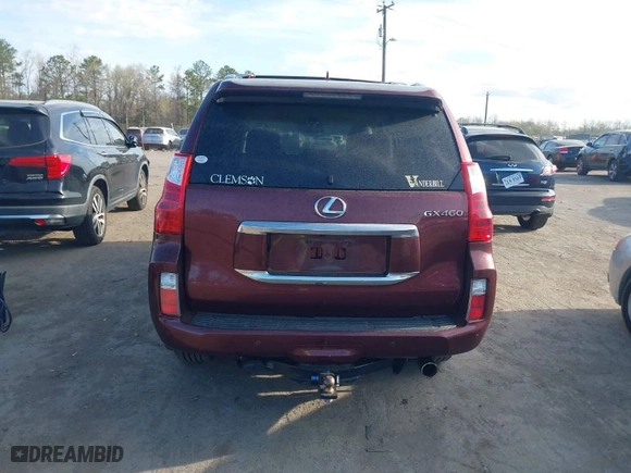 2011 Lexus GX 460 with VIN JTJBM7FX4B5030731, listed as a IAAI auction lot 41927548 with NaN miles. Bid and sale history available at carsss.com. Image 16.
