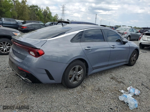 2022 Kia K5 LXS with VIN 5XXG14J29NG103250, listed as a Copart auction lot 48771345 with 79,834 mi miles and Salvage Title. Bid and sale history available at carsss.com. Image 3.