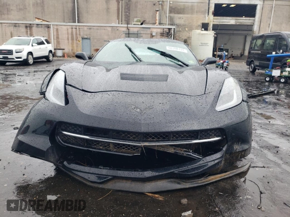 2015 Chevrolet Corvette 1LT with VIN 1G1YB2D73F5106866, listed as a Copart auction lot 66398114 with 0 mi miles and Salvage Title. Bid and sale history available at carsss.com. Image 5.