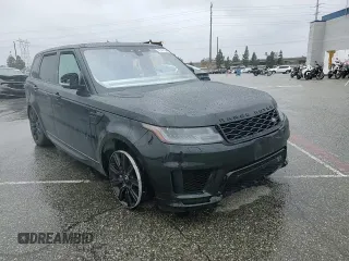 2021 Land Rover Range Rover Sport HSE Silver Edition with VIN SALWR2SU6MA755710, listed as a Copart auction lot 49348185 with 42,871 mi miles and Salvage title. Bid and sale history available at DreamBid. Image 12.