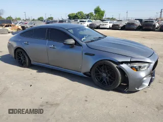 2022 Mercedes-Benz AMG GT 53 с VIN W1K7X6BB6NA051151, выставлен на аукционе Copart как лот 61216855 с пробегом 27 782 миль миль и Списание • Salvage title. История ставок и продаж доступна на DreamBid. Изображение 4.