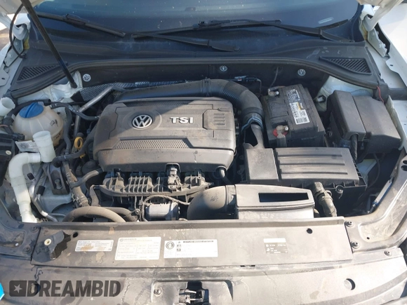 2017 Volkswagen Passat S with VIN 1VWAT7A33HC083492, listed as a IAAI auction lot 42117212 with 96,994 mi miles and . Bid and sale history available at DreamBid. Image 10.