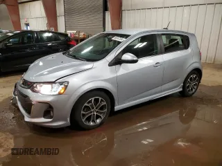 2017 Chevrolet Sonic LT with VIN 1G1JD6SB6H4108615, listed as a Copart auction lot 86567204 with 129,243 mi miles and Clean Title. Bid and sale history available at carsss.com. Image 1.
