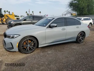 2024 BMW 3 Series 330i z VIN 3MW69FF02R8D97513, wystawiony jako Copart lot #51435055 z przebiegiem 28 358 mil mil oraz Szkoda całkowita • Salvage title. Historia ofert i sprzedaży dostępna na DreamBid. Obrazek 1.