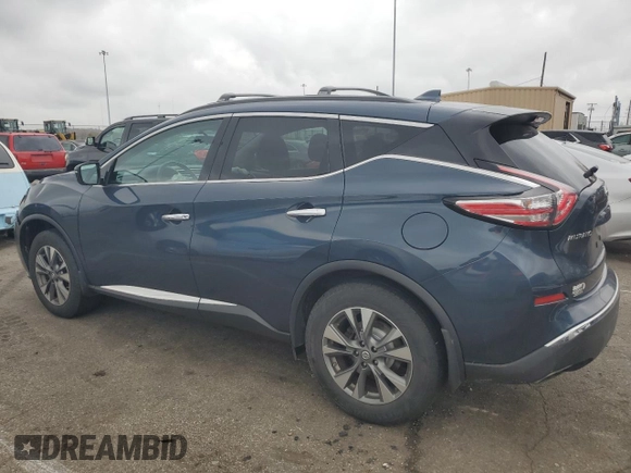 2017 Nissan Murano SV with VIN 5N1AZ2MG1HN114550, listed as a Copart auction lot 80918854 with 158,753 mi miles and Salvage Title. Bid and sale history available at carsss.com. Image 2.