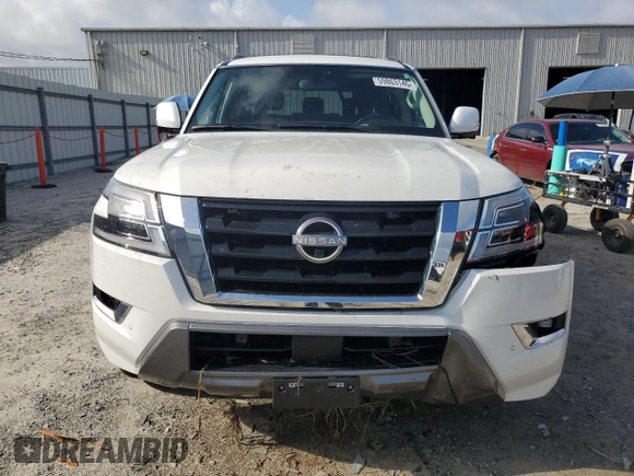 2023 Nissan Armada SL z VIN JN8AY2BDXP9690679, wystawiony jako Copart lot #59863145 z przebiegiem 20 386 mil mil oraz Szkoda całkowita • Salvage title. Historia ofert i sprzedaży dostępna na DreamBid. Obrazek 5.