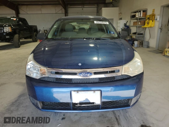 2009 Ford Focus S with VIN 1FAHP34N29W211075, listed as a Copart auction lot 49753575 with 75,620 mi miles and Salvage Title. Bid and sale history available at carsss.com. Image 5.