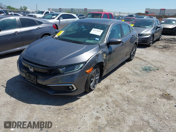 2019 Honda Civic EX-L z VIN 19XFC1F70KE205694, wystawiony jako IAAI lot #41976645 z przebiegiem 43 653 mil mil oraz . Historia ofert i sprzedaży dostępna na DreamBid. Obrazek 17.