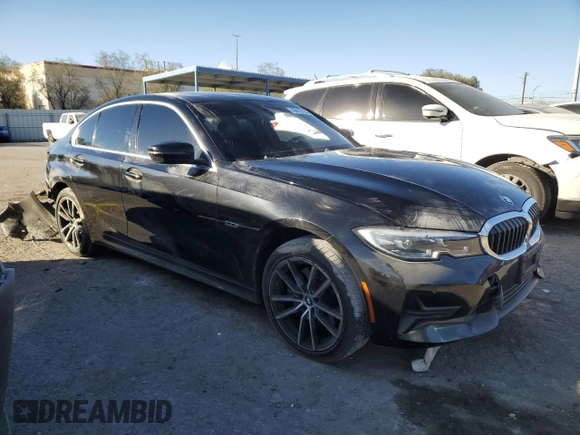 2022 BMW 3 Series 330e with VIN 3MW5P7J02N8C63335, listed as a Copart auction lot 43612135 with 8,535 mi miles and Salvage Title. Bid and sale history available at carsss.com. Image 4.