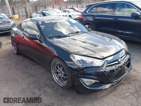 2013 Hyundai Genesis Coupe 2.0T z VIN KMHHT6KD2DU097886, wystawiony jako IAAI lot #41864894 z przebiegiem 152 642 mil mil oraz . Historia ofert i sprzedaży dostępna na DreamBid. Obrazek 1.