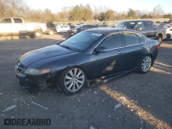 2004 Acura TSX with VIN JH4CL958X4C024932, listed as a Copart auction lot 88651365 with Not provided miles and Salvage title. Bid and sale history available at DreamBid. Image 1.