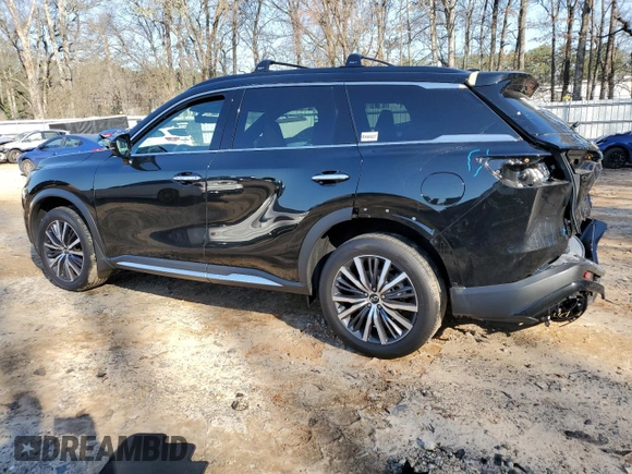 2024 Infiniti QX60 Autograph with VIN 5N1DL1HU6RC344915, listed as a Copart auction lot 48544125 with 7,927 mi miles and Salvage title. Bid and sale history available at DreamBid. Image 2.