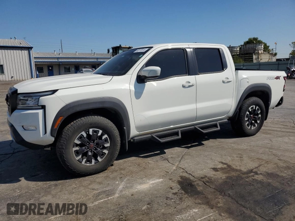 2022 Nissan Frontier S with VIN 1N6ED1EK9NN652004, listed as a Copart auction lot 68273914 with 15,255 mi miles and Salvage Title. Bid and sale history available at carsss.com. Image 1.