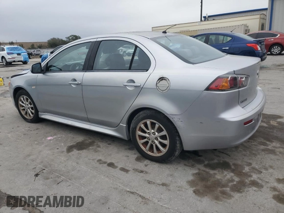 2012 Mitsubishi Lancer ES with VIN JA32U2FU1CU018117, listed as a Copart auction lot 41970695 with 110,369 mi miles and Salvage Title. Bid and sale history available at DreamBid. Image 2.