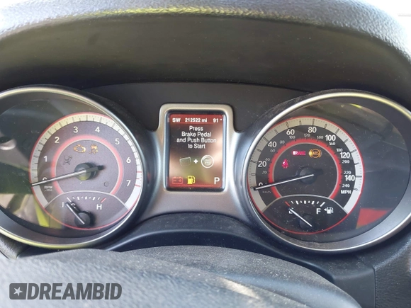 2016 Dodge Journey Crossroad Plus with VIN 3C4PDDGG4GT242199, listed as a IAAI auction lot 42530959 with 212,522 mi miles and . Bid and sale history available at DreamBid. Image 7.