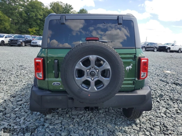 2024 Ford Bronco Big Bend with VIN 1FMDE7AH2RLA32648, listed as a Copart auction lot 70574644 with 3,175 mi miles and Salvage Title. Bid and sale history available at carsss.com. Image 6.