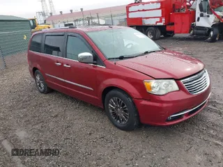 2011 Chrysler Town & Country Limited with VIN 2A4RR6DG1BR630717, listed as a IAAI auction lot 41652892 with 156,435 mi miles. Bid and sale history available at carsss.com. Image 1.