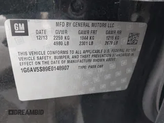 2014 Cadillac CTS Vsport Premium RWD z VIN 1G6AV5S89E0148907, wystawiony jako IAAI lot #41880678 z przebiegiem 148 052 mil mil oraz . Historia ofert i sprzedaży dostępna na DreamBid. Obrazek 9.