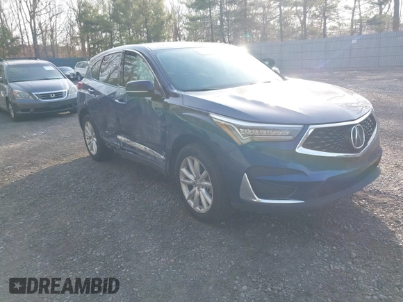 2019 Acura RDX with VIN 5J8TC2H30KL033873, listed as a IAAI auction lot 41771332 with 55,372 mi miles. Bid and sale history available at carsss.com. Image 1.