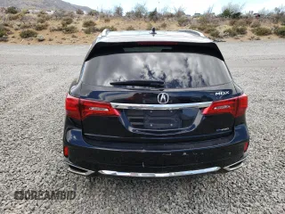 2017 Acura MDX Sport Hybrid w/Advance Pkg with VIN 5FRYD7H77HB001806, listed as a Copart auction lot 66971634 with 0 mi miles and Salvage Title. Bid and sale history available at carsss.com. Image 6.