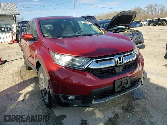 2017 Honda CR-V EX with VIN 5J6RW2H52HL031935, listed as a Copart auction lot 50376325 with 84,605 mi miles and Salvage Title. Bid and sale history available at carsss.com. Image 14.