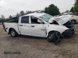 2017 Ram 1500 Express with VIN 1C6RR7KGXHS848698, listed as a Copart auction lot 56608055 with 95,510 mi miles and Salvage title. Bid and sale history available at DreamBid. Image 4.