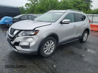 2017 Nissan Rogue SL with VIN 5N1AT2MV1HC866261, listed as a Copart auction lot 60063165 with 89,108 mi miles and Salvage title. Bid and sale history available at DreamBid. Image 1.