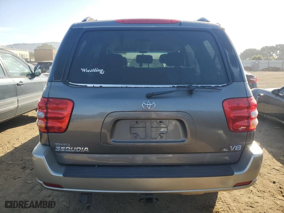 2004 Toyota Sequoia SR5 with VIN 5TDZT34A94S237866, listed as a Copart auction lot 52786305 with 184,678 mi miles and Salvage Title. Bid and sale history available at carsss.com. Image 6.