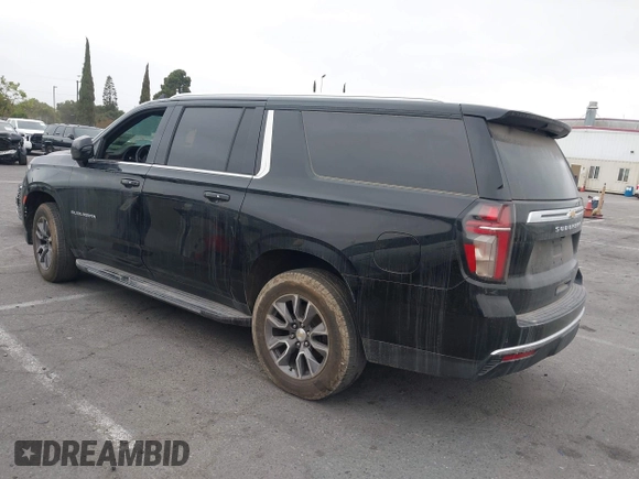 2021 Chevrolet Suburban LT z VIN 1GNSCCKD8MR146950, wystawiony jako IAAI lot #42431197 z przebiegiem 155 060 mil mil oraz . Historia ofert i sprzedaży dostępna na DreamBid. Obrazek 3.