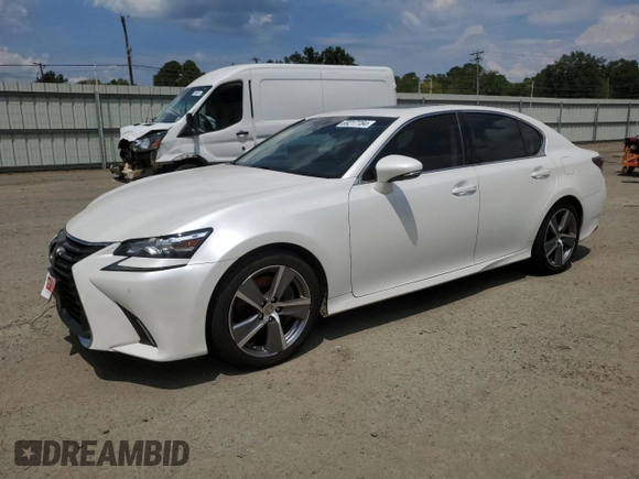 2016 Lexus GS 350 with VIN JTHBZ1BL1GA002595, listed as a Copart auction lot 69217784 with 52,484 mi miles and Salvage Title. Bid and sale history available at carsss.com. Image 1.