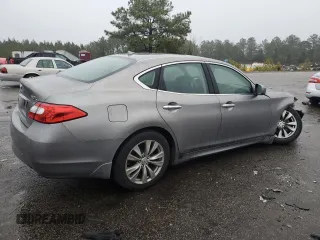 2012 Infiniti M with VIN JN1BY1AR2CM390328, listed as a Copart auction lot 44988325 with 175,694 mi miles and Salvage Title. Bid and sale history available at DreamBid. Image 3.