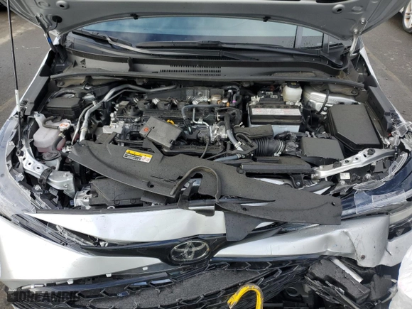 2024 Toyota Corolla Hatchback XSE with VIN JTNC4MBE3R3217745, listed as a Copart auction lot 44080185 with 9,356 mi miles and Salvage Title. Bid and sale history available at carsss.com. Image 11.