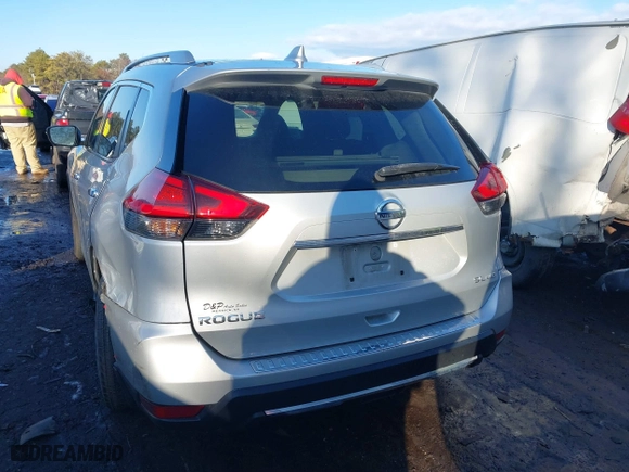 2017 Nissan Rogue SL with VIN 5N1AT2MV1HC873159, listed as a IAAI auction lot 41487090 with 50,653 mi miles. Bid and sale history available at carsss.com. Image 16.