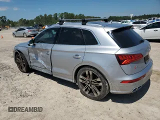 2018 Audi SQ5 Prestige with VIN WA1C4AFY2J2246083, listed as a Copart auction lot 70854644 with 97,186 mi miles and Salvage Title. Bid and sale history available at DreamBid. Image 2.