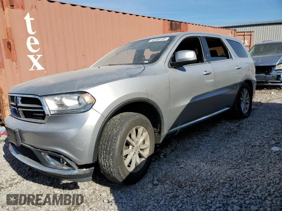 2014 Dodge Durango SXT with VIN 1C4RDHAG6EC560505, listed as a Copart auction lot 42330145 with 164,017 mi miles and Salvage Title. Bid and sale history available at carsss.com. Image 1.