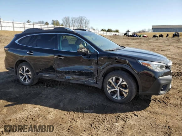 2022 Subaru Outback Touring with VIN 4S4BTAPC6N3166837, listed as a Copart auction lot 48308935 with 30,923 mi miles and Clean title. Bid and sale history available at DreamBid. Image 4.