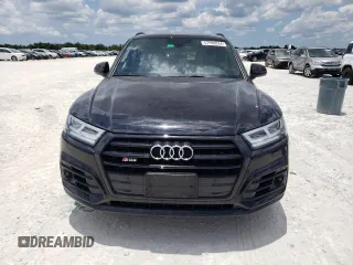 2020 Audi SQ5 Premium Plus with VIN WA1B4AFY9L2104182, listed as a Copart auction lot 57980934 with 41,951 mi miles and Salvage Title. Bid and sale history available at DreamBid. Image 5.