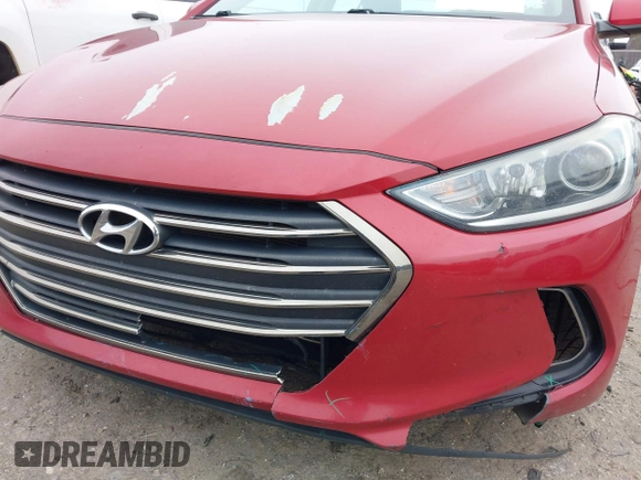 2017 Hyundai Elantra Value Edition z VIN KMHD84LF6HU226416, wystawiony jako IAAI lot #41298971 z przebiegiem 131 863 mil mil oraz . Historia ofert i sprzedaży dostępna na DreamBid. Obrazek 6.